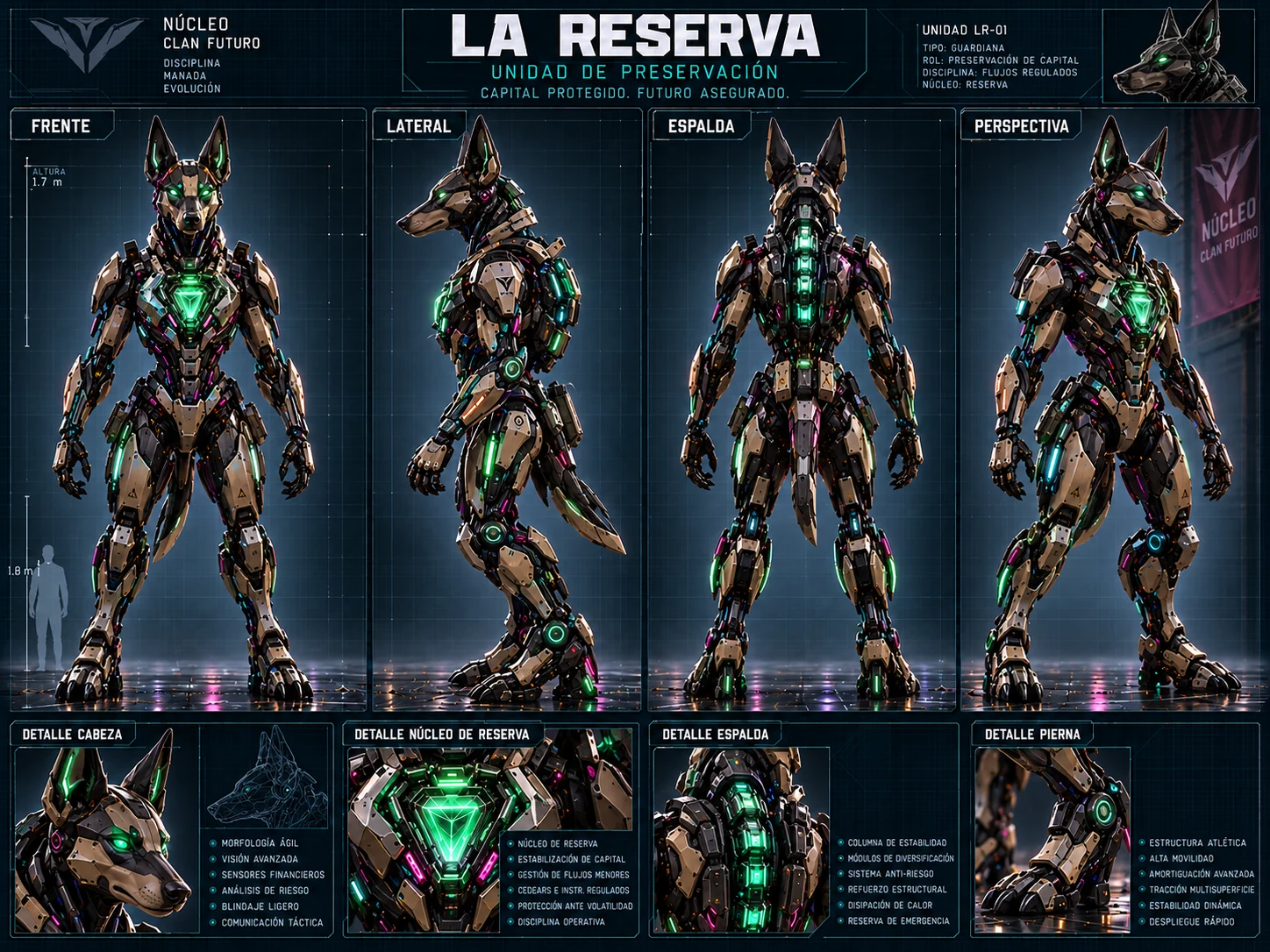 Ficha visual de LA RESERVA